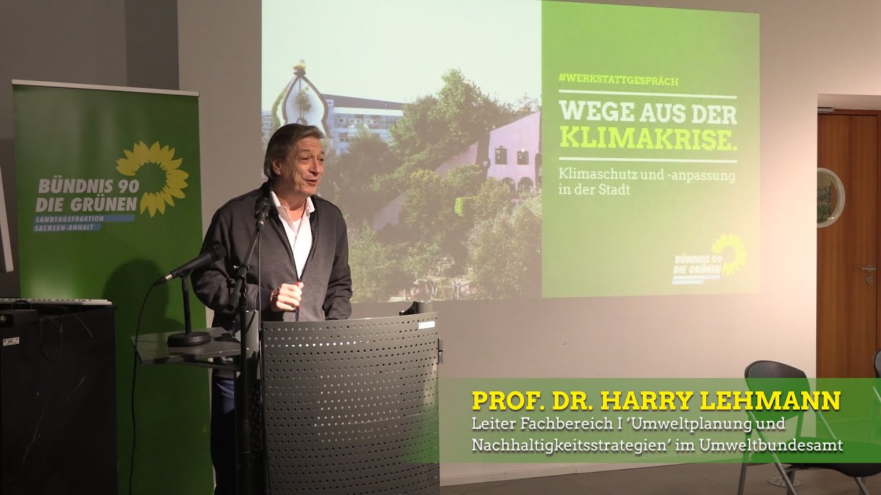 4. Klimawerkstatt: Prof. Dr. Harry Lehmann